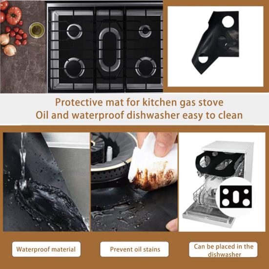 Stove Cover Easy to Clean Stove Top Protector Set Oil Stain Resistant Stove Top Cover Guard for Home Kitchen