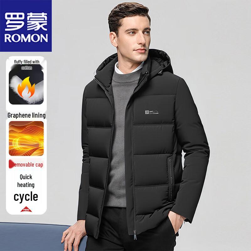 ROMON Men's Casual Winter Padded Jacket