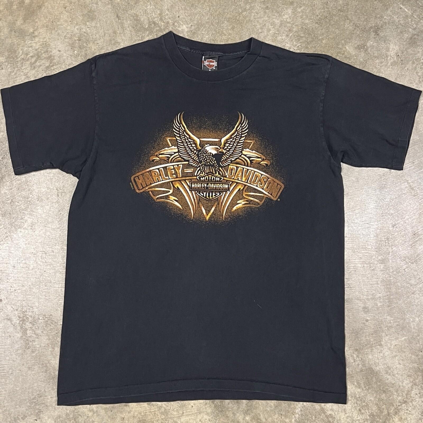 Vintage Harley Davidson T Shirt Alamo City San Antonio Texas Sz XL Holoubek 90s S