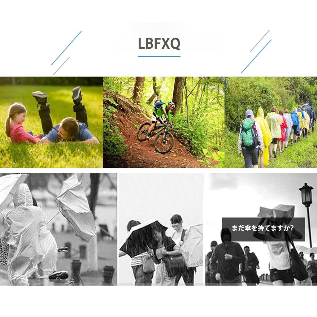 Rainwear for Long Double Transparent Rain Backpack Rainy Season Rain Suitable for Commuting To School or Outdoor [LBFXQ] Bicycles, Raincoats,