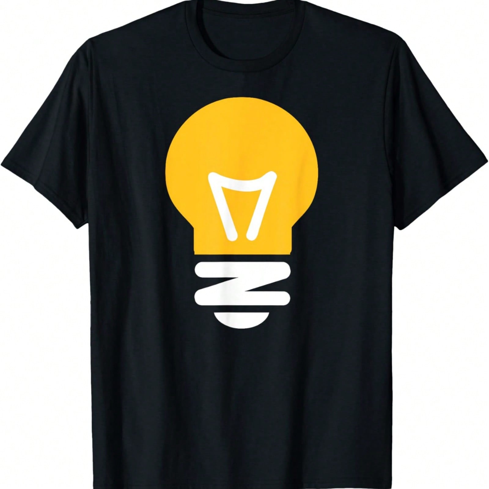 Light Bulb Heartbeat Light Bulb Gift Light Bulb T-Shirt S разноцветный