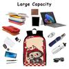 Travel Laptop Backpack, Fits 15.6 Inch Notebook, with Multiple Organizational Compartments for Teen Student Business Work K727