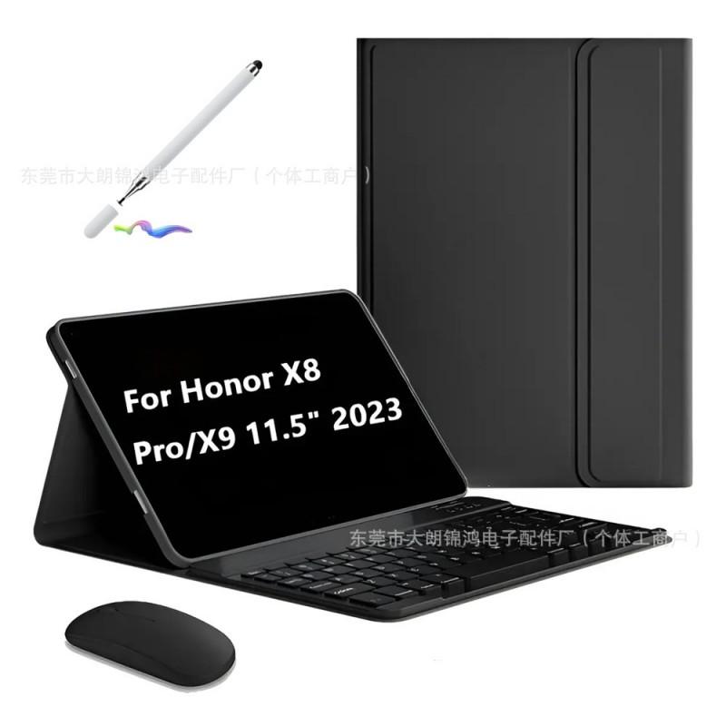 HONOR X8 Pro Tablet Case With Detachable Bluetooth Keyboard Stylus Pen MatePad SE 11.5 Slim Folio Cover