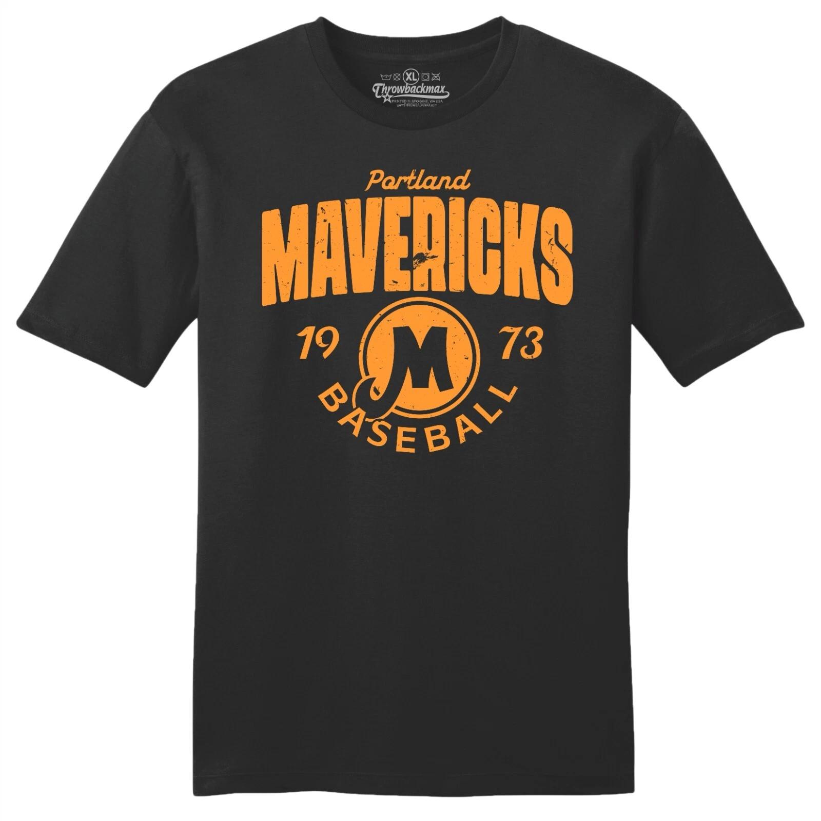 

Portland Mavericks 1973 Baseball TRI-BLEND Tee Shirt - Trailblazers S