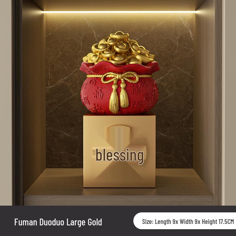 Украшение Денежное дерево Золотой слиток: Процветание Декор для гостиной, фойе или подарок на новоселье