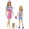 Barbie Stacey and Barbie 2-pack Doll with Blonde Hair and Blue Eyes In Summer Outfits HRM09