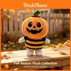 Halloween Pumpkin Plush Toy With Short Pile Velvet For Holiday Decoration And Gift