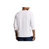 Polo Ralph Lauren Solid Plain Knit Cotton Long Sleeve T-Shirt Men Tops White 489738