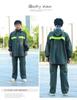 Qianan Reflective Rainproof Poncho Set for Electric Motorcycle Riders