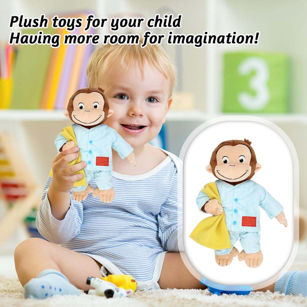 Süße Plüsch Puppe Spielzeug Geschenk Cartoon Kinder Rag Doll Puppe