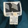 British Mist 90s Old Jacket M Blue Green Reversible Men's Used