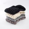 Windproof Going Out New Winter Solid Woolen Hairband Women'S Warm Wide Edge Cross Knitted Headband Hairband Accessories