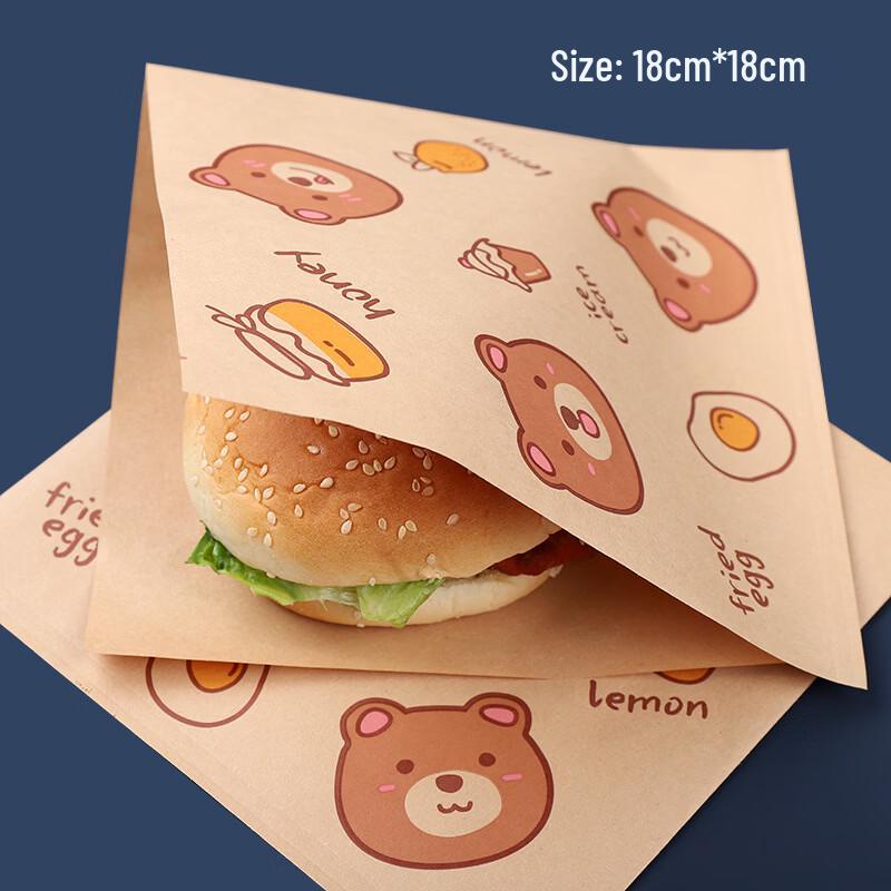 Greaseproof Food-Grade Triangular Paper Bags