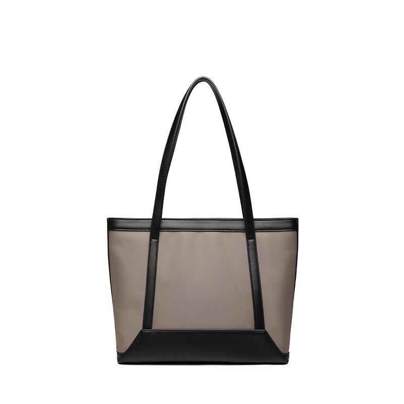 

Women s bag plus OEM large capacity shoulder large bag retro commuter tote bag OEM чорний