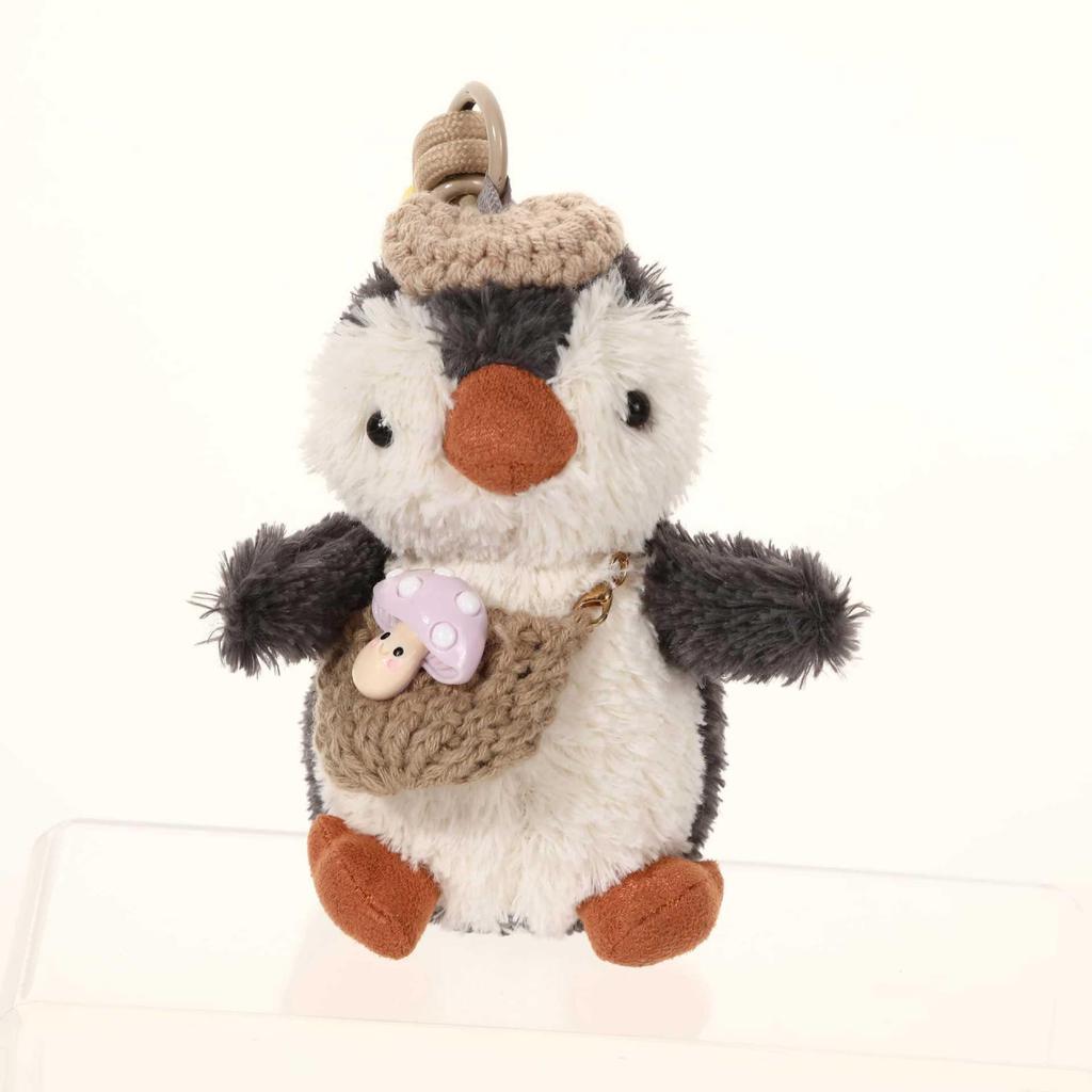Adorable Penguin Plush Toy Charm - Cute Keychain & Fashionable Bag Pendant Gift