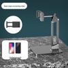 Dual-Device Foldable Phone & Tablet Stand for Desktop – Universal, Multi-functional, Adjustable for Live Broadcasts & Online Classes