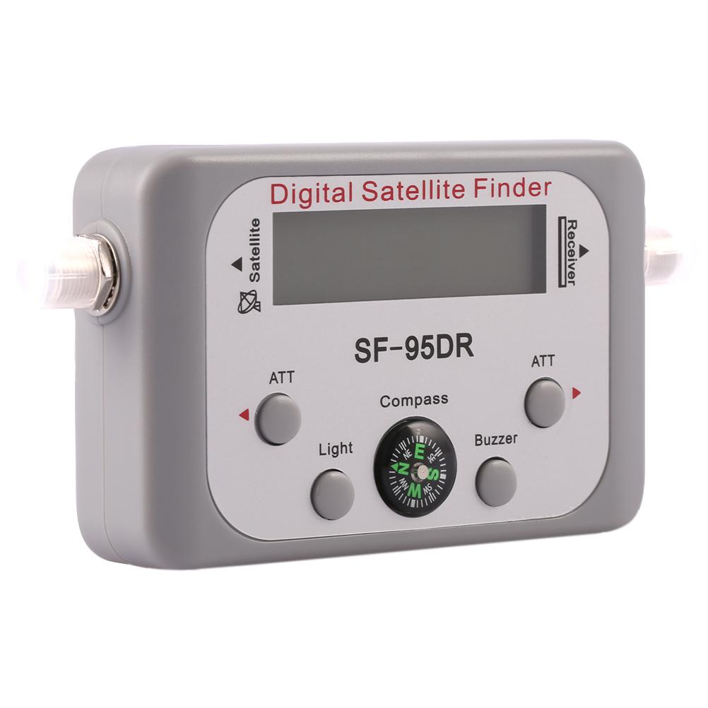 Digital Displaying Satellite Finder SF95DR Meter TV Signal Finder