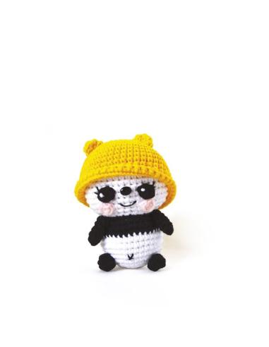 Graine-Creative Kit MINI Amigurumi Panda crochet kit douce