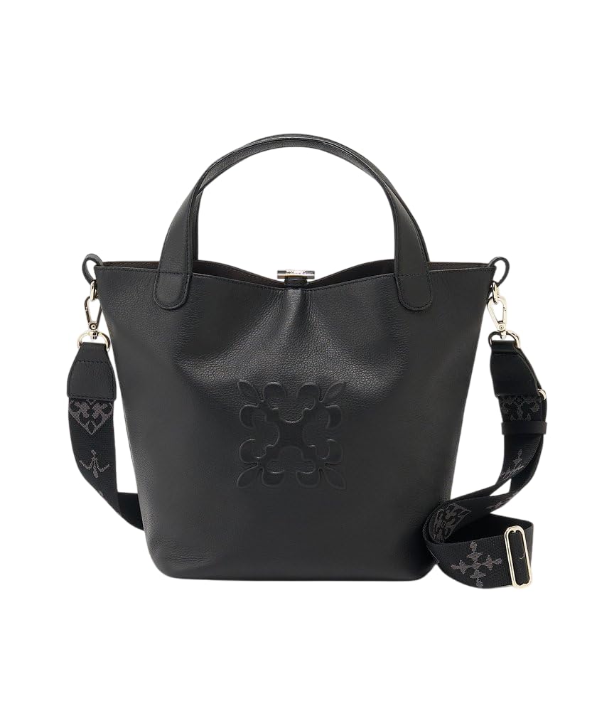 

Russet Soft Leather 2-Way Mini Tote Bag RUZ1052521A0005 Free Size Black