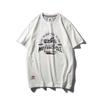 Retro Short Sleeve Base Shirt Export Cattle Goods Cotton Motorcycle