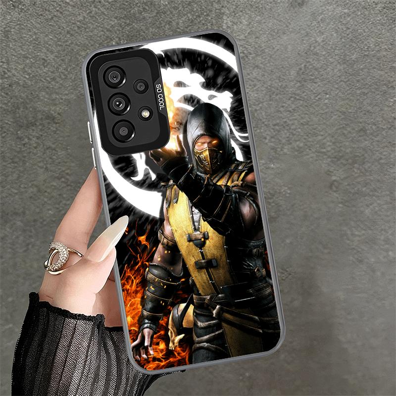 Mortal Kombat Game Soft Phone Case for Samsung A17 A16 A15 A14 A13 A57 A56 A55 A54 A53 A37 A36 A35 A34 A33 A26 A25 A24 A23 A52