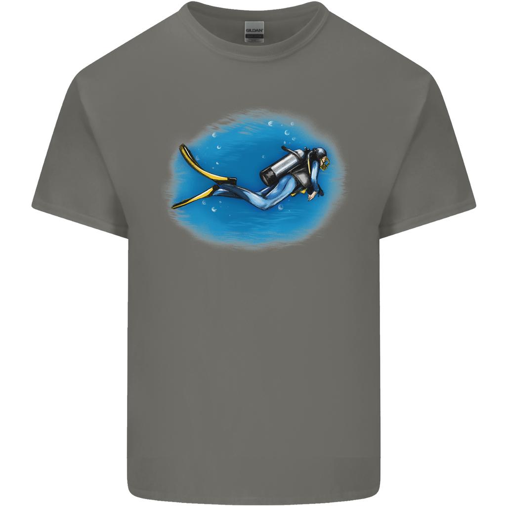 Ocean Scuba Diver Scuba Diving Unisexs Light Cotton TShirt