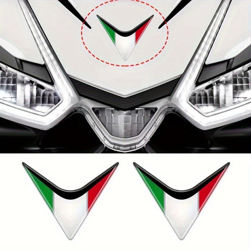 2pcs Italy Flag Limited Edition Racing Sport Decals Italia Flag Emblems AccessoriesBadge Decal Design for Motorcycle Car Truck Bike