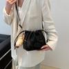 Niche Fashion Trendy Bags for Women New Pleated Fashionable Small Square Bags Simple Casual Fashionable Shoulder Bags
