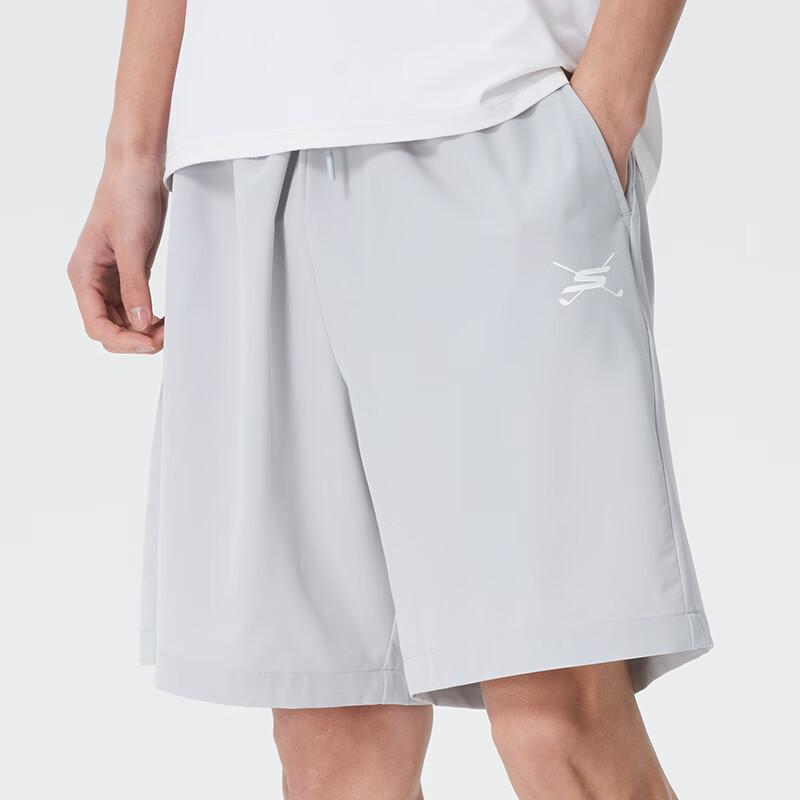 Skechers Fashion Training Comfortable Breathable Woven Sports Shorts Men shorts P226M208-02VP