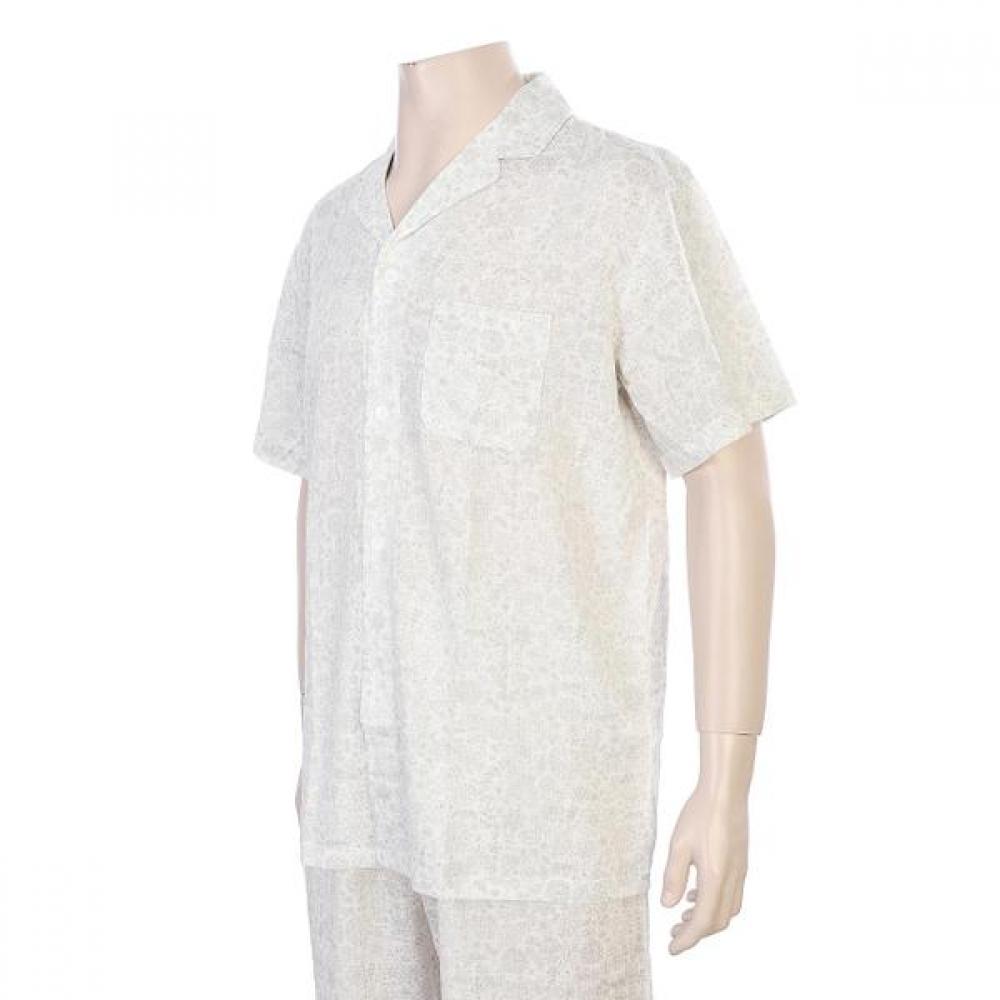 BARBARA Men S Gray Crepe Loungewear amp4629S