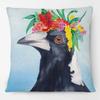 Beautiful Bird Parrot Kookaburra Floral Painting Cushion Cover Home Decorative Sofa Throw Pillow Case
