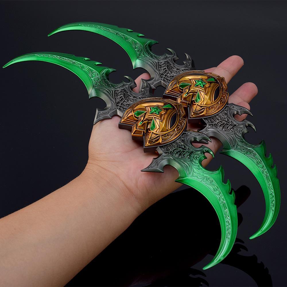Ornamento modello di coltello a uovo con lama da guerra Ai Xinuosi a tema gioco Warcraft