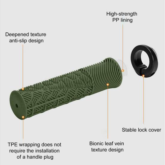 

1 пара велосипедних кермових чохлів, м які, міцні, аеродинамічні, високоміцні, протиковзкі, ударостійкі, для велосипедних аксесуарів сірий
