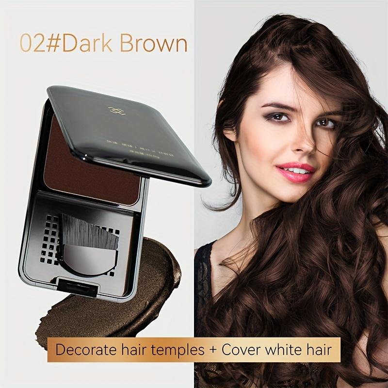 

Краска для волос Временная краска для волос Окрашивание корней Мгновенное покрытие корней волос Пудра Одноразовый консилер для волос темно-коричневого