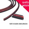 Invisible Car Door Edge Sealing Strip - Anti-collision Rubber Strip for Scratch Protection and Decoration