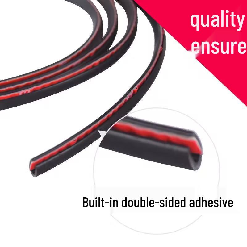 Invisible Car Door Edge Sealing Strip - Anti-collision Rubber Strip for Scratch Protection and Decoration
