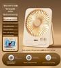 Ultra-Thin USB-Powered Mini Desk Fan: Compact, Card-Shaped, Strong Wind Circulator