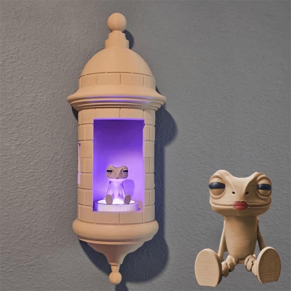 No Bracket Wall Coqui Lamp Adjustable Colors Coqui Frog Lights Gifts Coqui Frog Puerto Rico Lamps