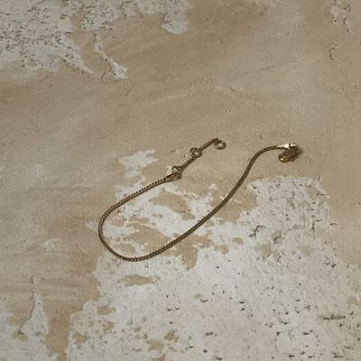 THE BORING Fine Snake Gold Bracelet