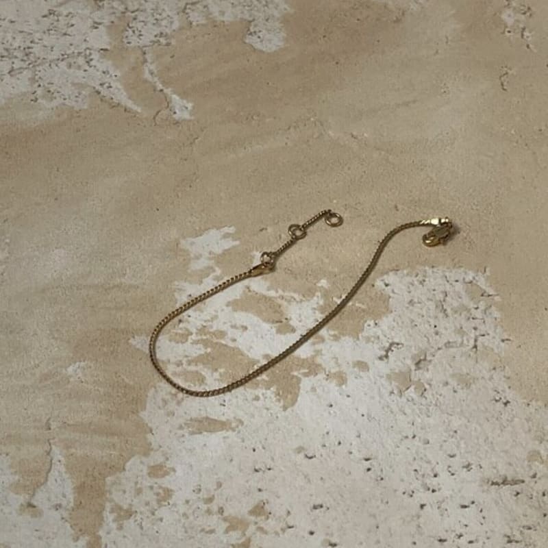 THE BORING Fine Snake Gold Bracelet