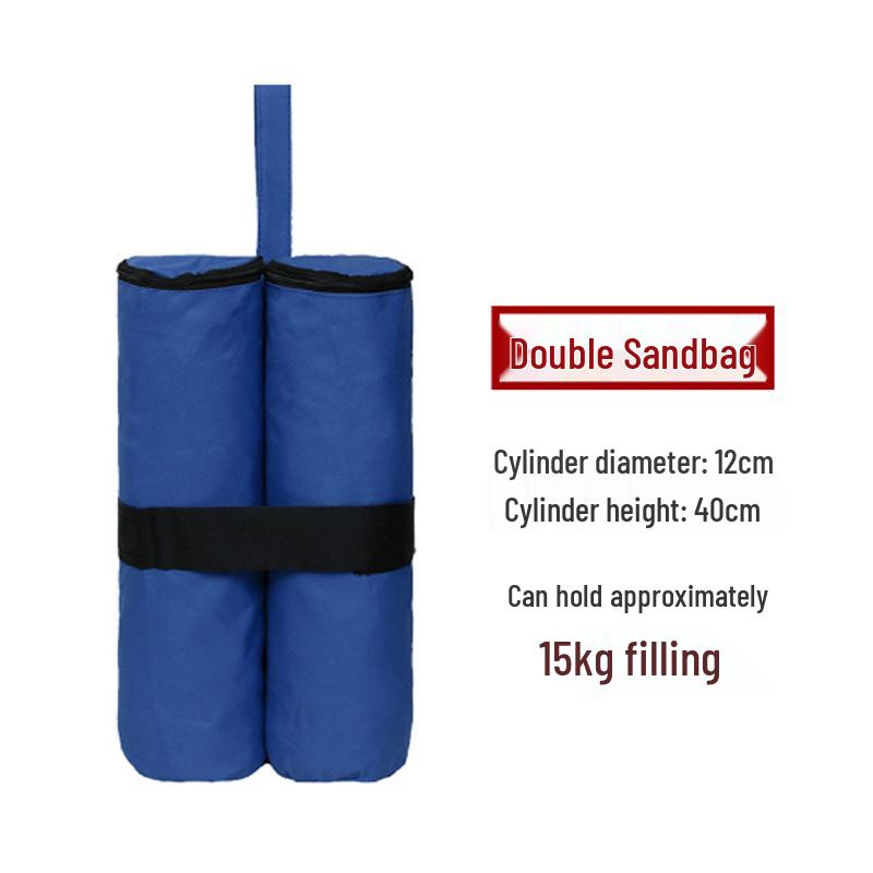 In-Stock Black Oxford Cloth Weighted Sandbag for Outdoor Tent Canopies