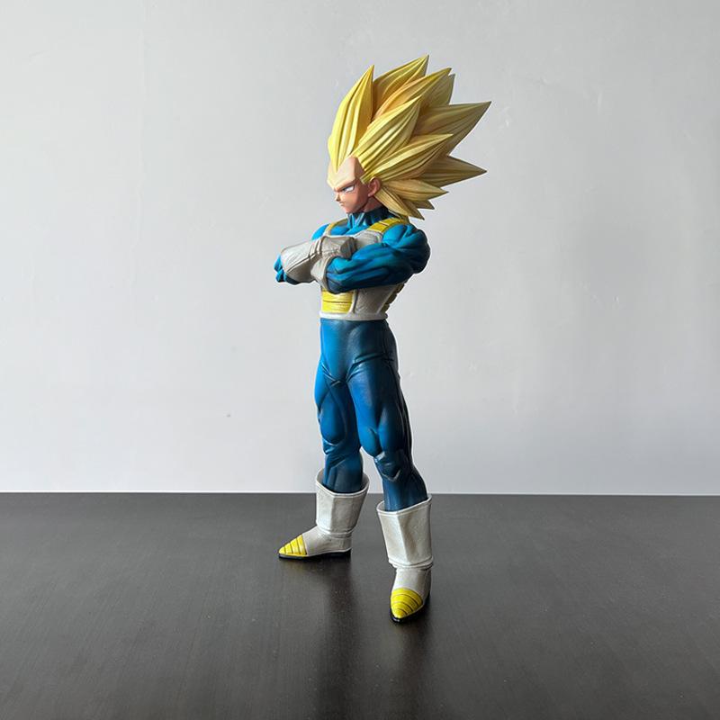 Anime Dragon Ball Z Super Saiyan 3 Vegeta Battle Ver. PVC Action Figure Game Statue Collectible DBZ Model Kids Toys Doll Gifts