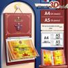 Student Certificate and Document Book - Thick A4/A3/A5 Storage for Test Papers and Honors