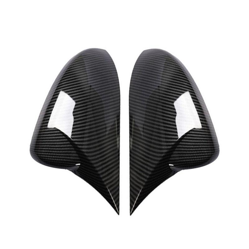 For Chevrolet Cruze 2009-2014 Car Rearview Side Mirror Cover Wing Cap Sticker Exterior Door Rear View Case Trim Carbon Fiber