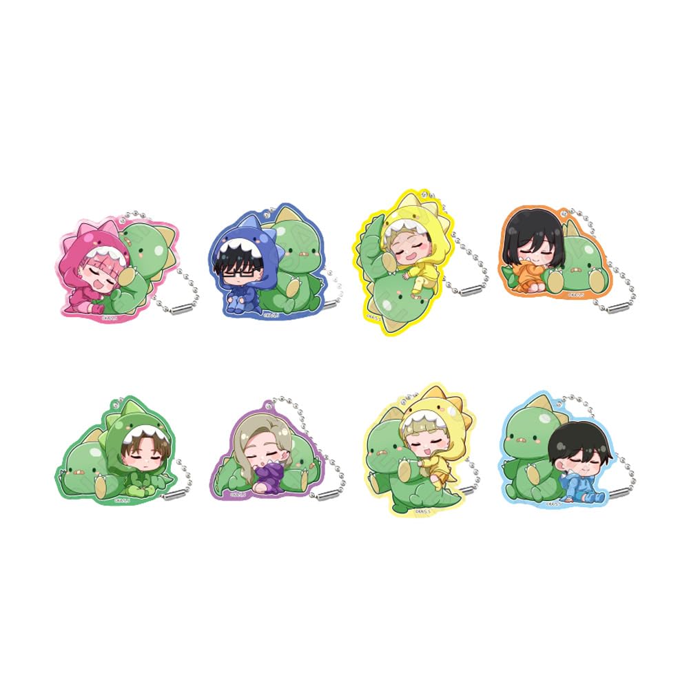 Ты и я - полные противоположности   Акриловые брелоки для коллекционирования, версия Gyaokore, Коробка из 8 шт.