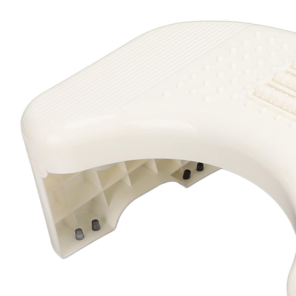 Toilet Stool Foldable Curve U Design Antislip Portable Easy Storage Poop Stool for Batchroom
