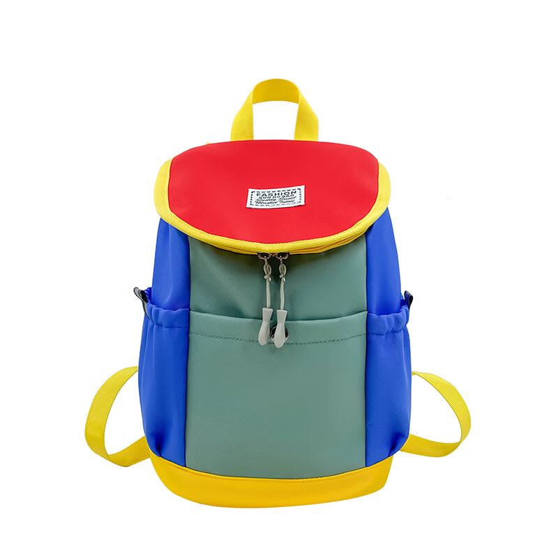 Lischen Kids Color-Block Kindergarten Backpack