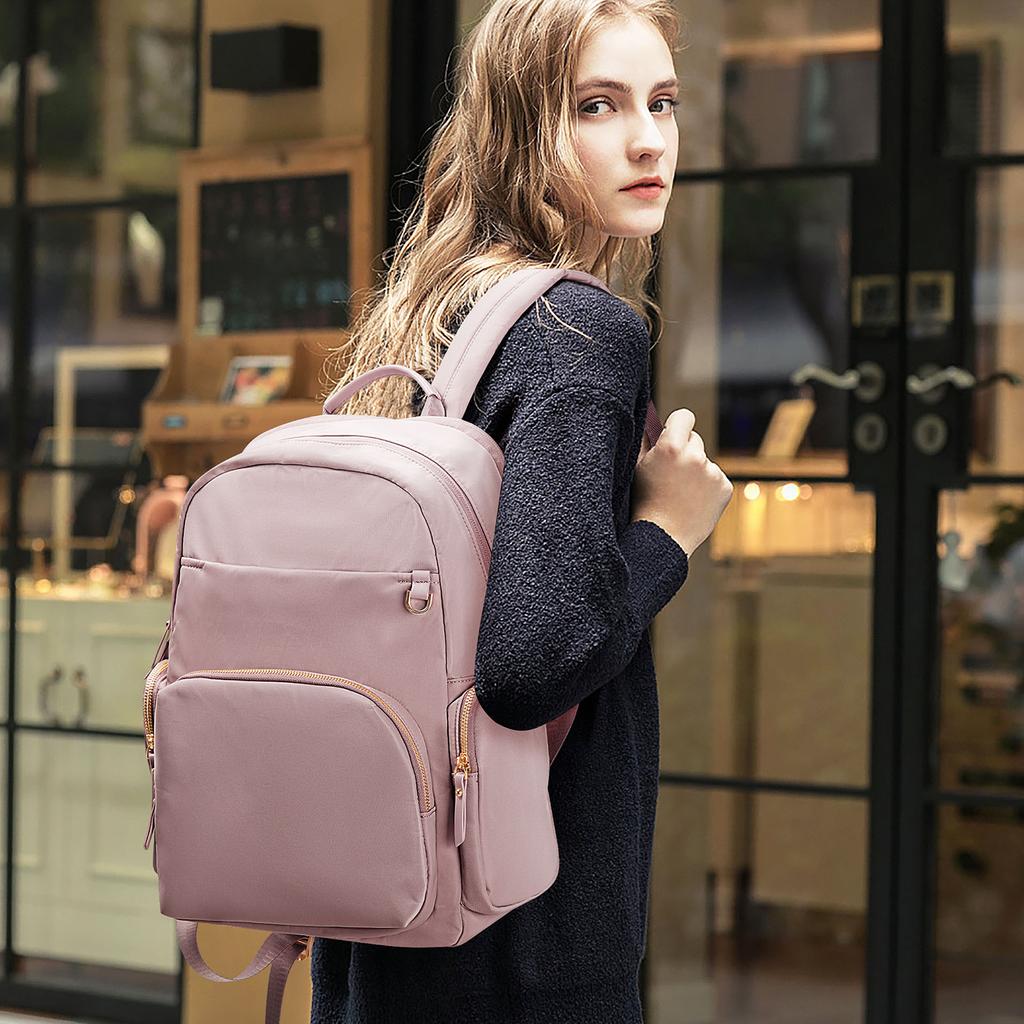 Luxury Women Nylon Backpacks Fashion Casual Daypack, Laptop Backpack For Woman Study Work Travel Fashion Schoolbag For Teen Girl