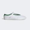 Tênis de Cano Baixo Inspirado em Ballet [LA6370-FTWWHT/FTWWHT/GREEN]