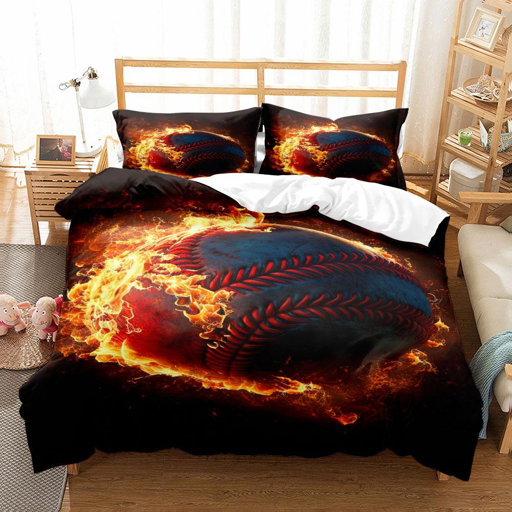 

Комплект постельного белья с рисунком «Акварельный американский футбол», комплект постельного белья «King Queen Double Full Twin Single Size» EU single(135x200cm)